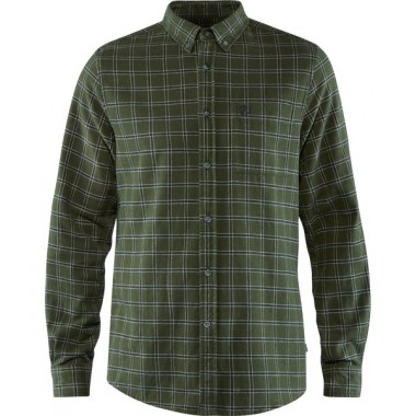 Fjällräven Övik Flannel košeľa deep forest