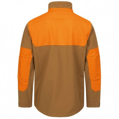 Blaser Tackle softshell bunda Field&Forest rubber brown/orange