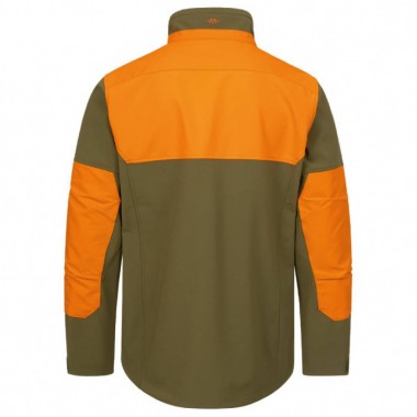 Blaser Tackle softshell bunda Field&Forest dark olive/orange