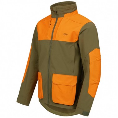 Blaser Tackle softshell bunda Field&Forest dark olive/orange