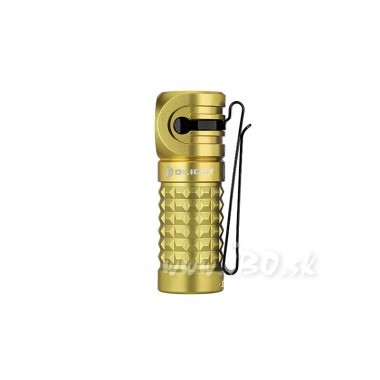 Nabíjateľná LED čelovka Olight Perun mini KIT 1000 lm limitovaná edícia - žltá