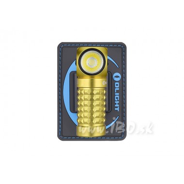 Nabíjateľná LED čelovka Olight Perun mini KIT 1000 lm limitovaná edícia - žltá