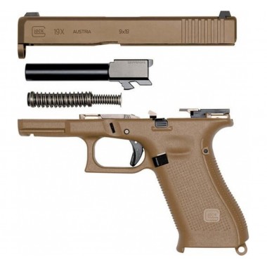 Glock 19X (Coyote), kal.: 9x19mm, SET EU
