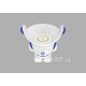 Nabíjací držiak na lampášik Obulb Olight Obuddy Astro Blue – figúrka