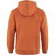 Fjällräven Hoodie logo mikina terracotta brown