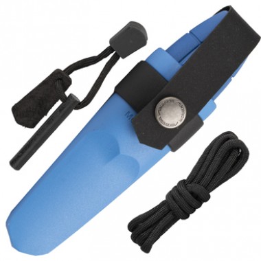 Morakniv Eldris Neck Knife Blue with Fire Starter Kit Stainless 12631
