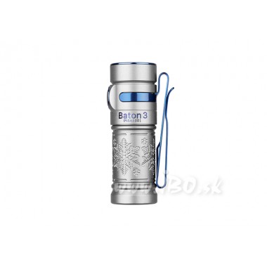 LED baterka Olight Baton 3 Premium Winter 1200 lm - limitovaná edícia