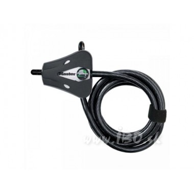 Nastaviteľný lanový zámok na fotopasce Master Lock 8 mm