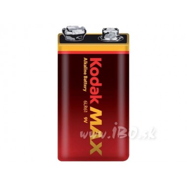 Kodak alkalická batéria 9V