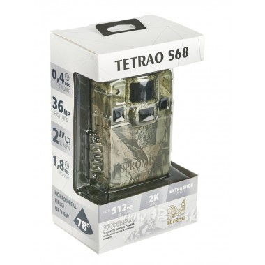 Fotopasca TETRAO S68 36 Mpx 940 nm - 2K video