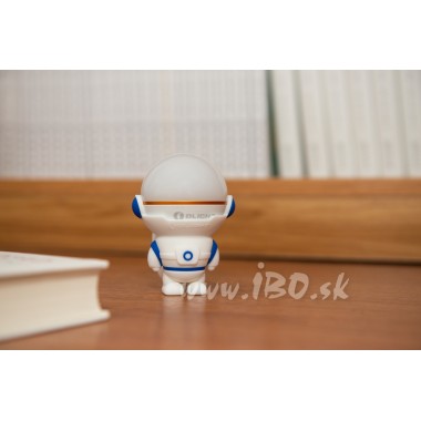 Nabíjací držiak na lampášik Obulb Olight Obuddy Astro Blue – figúrka